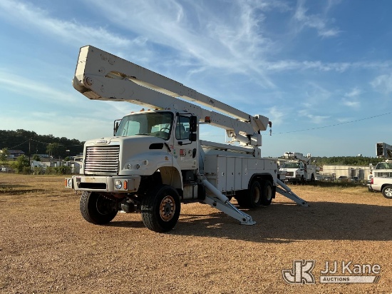 (Byram, MS) Altec A77T-E93-MH, Articulating & Telescopic Material Handling Elevator Bucket Truck rea