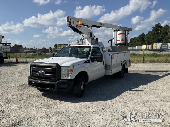 (Chester, VA) Versalift TEL29N-03, Telescopic Non-Insulated Bucket Truck mounted behind cab on 2012