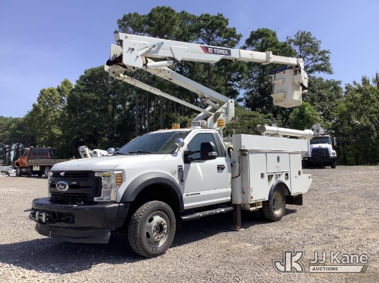 (Graysville, AL) Terex/HiRanger LT40, Articulating & Telescopic Bucket Truck mounted behind cab on 2