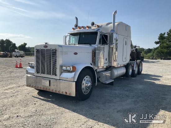 (Villa Rica, GA) 1998 Peterbilt 379 Tri-Axle Truck Tractor Runs & Moves