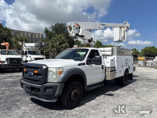 (West Palm Beach, FL) Altec AT200A, Telescopic Non-Insulated Bucket Truck mounted behind cab on 2015
