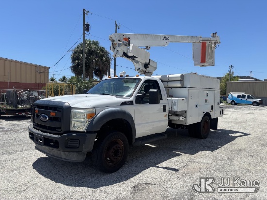 (West Palm Beach, FL) Altec AT200A, Telescopic Non-Insulated Bucket Truck mounted behind cab on 2016