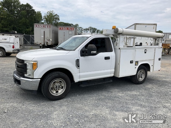 (China Grove, NC) 2017 Ford F350 SD Service Truck Duke Unit) (Runs & Moves