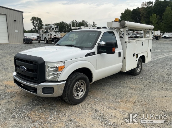 (China Grove, NC) 2016 Ford F-350 Service Truck Duke Unit) (Runs & Moves