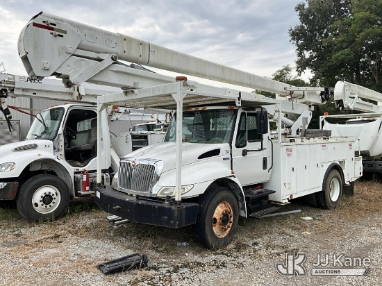 (Clay, KY) HiRanger/Telelect 5TC-55, Material Handling Bucket Truck rear mounted on 2012 Internation