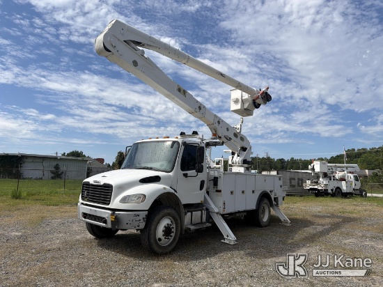 (Roxboro, NC) Altec AA55-MH, Material Handling Bucket Truck rear mounted on 2017 Freightliner M2 106