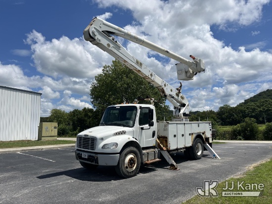 (Lebanon, TN) Altec AA55-MH, Material Handling Bucket Truck rear mounted on 2016 Freightliner M2 106