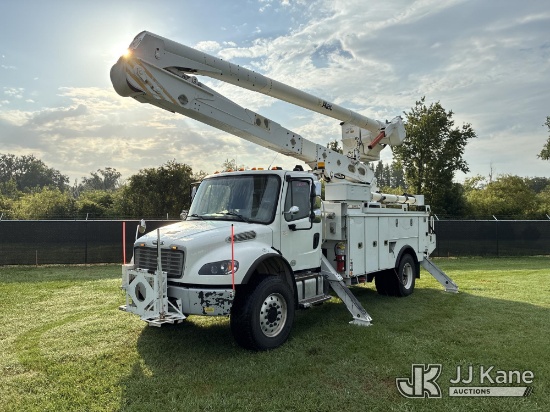 (Tampa, FL) Altec AN55E, Material Handling Bucket Truck rear mounted on 2017 Freightliner M2 106 Uti