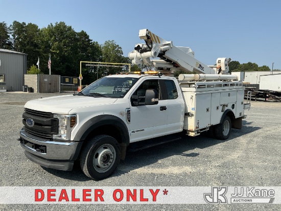 (China Grove, NC) Altec AT41MH, Articulating & Telescopic Material Handling Bucket Truck mounted beh