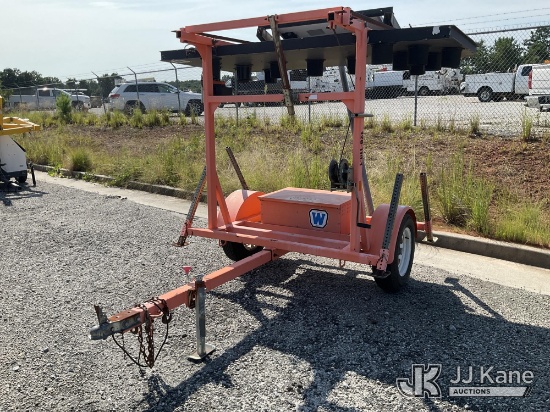 (Villa Rica, GA) 2006 Wanco Portable Arrow Board, (MSO ONLY) Trailer mtd. Non-Titled) (Not Running,