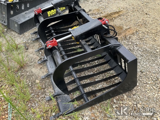 (Villa Rica, GA) 78 Inch Quick Attach Skid Steer Grapple NOTE: This unit is being sold AS IS/WHERE I