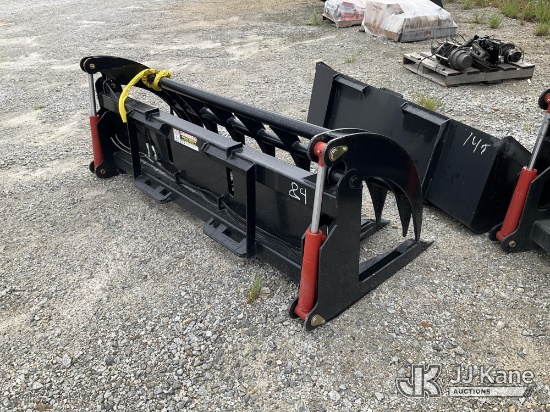(Villa Rica, GA) 84 Inch Quick Attach Skid Steer Grappler NOTE: This unit is being sold AS IS/WHERE