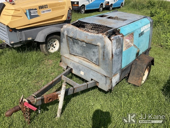(Florence, SC) 2008 Airman PDS185S Portable Air Compressor Non-Titled) (Runs) (Engine Performance Co