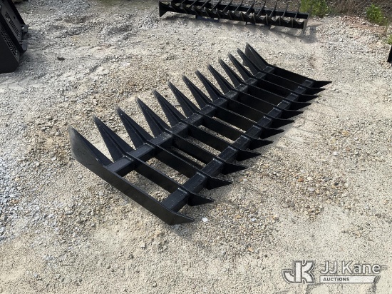 (Villa Rica, GA) 84in Quick Attach Root Rake NOTE: This unit is being sold AS IS/WHERE IS via Timed