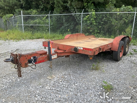 (Villa Rica, GA) Tilt-top Tagalong Equipment Trailer Non-Titled) (Missing Data Plate