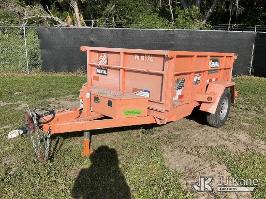 (Tampa, FL) 2021 Snake River Dump Trailer Dump Operates )(FL Residents Purchasing Titled Items - tax