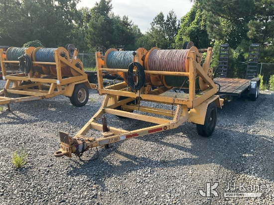 (Villa Rica, GA) 2005 TSE 2501PLW 4-Drum Pilot Line Winder, trailer mtd, S/N 05-3235-03