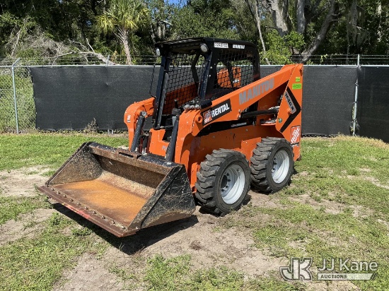(Tampa, FL) 2022 Manitou 1650R Rubber Tired Skid Steer Loader Runs, Moves & Operates