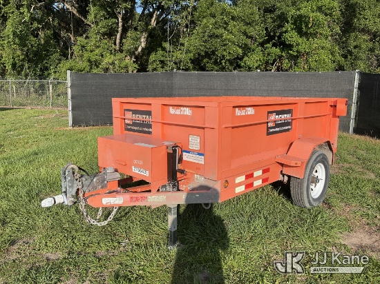 (Tampa, FL) 2019 MMDI Inc. Dump Trailer Dump Operates) (FL Residents Purchasing Titled Items - tax,