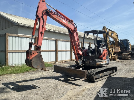 (Moncks Corner, SC) 2009 Kubota U45 Mini Hydraulic Excavator Runs, Moves & Operates