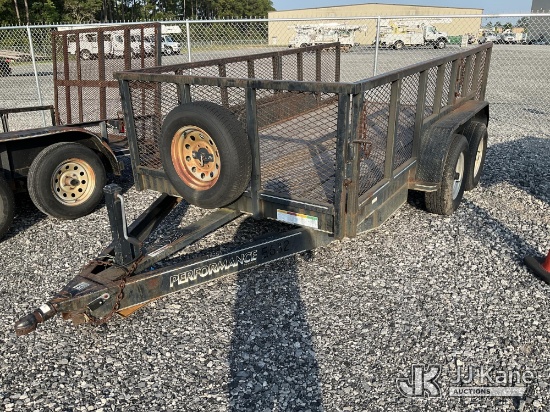 (Hammond, LA) 2006 Parker T/A Landscape Trailer Missing Ramp