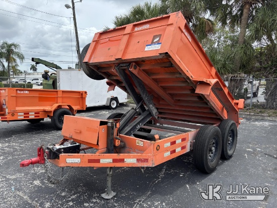 (West Palm Beach, FL) 2020 MMDI Inc. 610DUMP T/A Dump Trailer Operates) (FL Residents Purchasing Tit