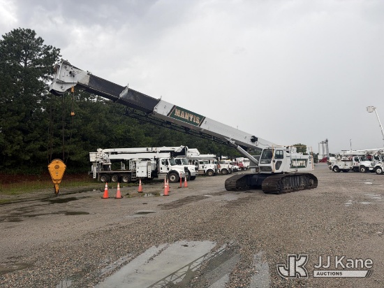 (Chester, VA) 2002 Mantis SpanDeck 8012 40-Ton Hydraulic Crawler Crane Runs, Moves & Operates