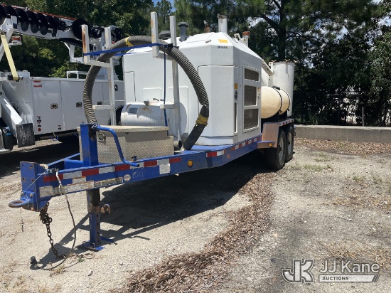 (Jacksonville, FL) 2022 Vacmaster 1000 T/A Vacuum Excavation Trailer Runs & Operates