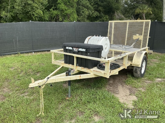 (Tampa, FL) 2001 South Sport Single Axle Tag Along Trailer, State of Florida Unit Non Titled, Regist