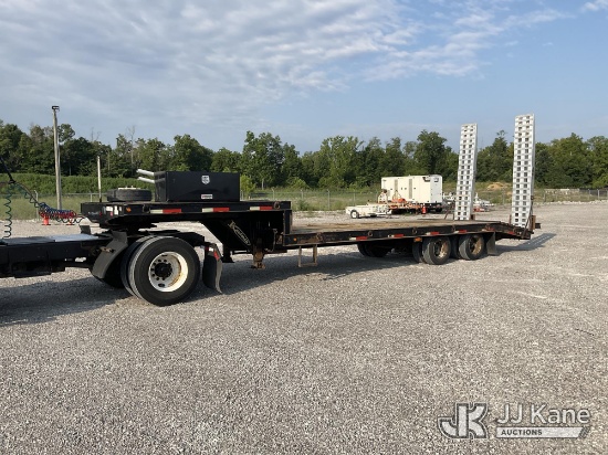 (Verona, KY) 2008 Kaufman R25TON T/A Drop-Deck Equipment Trailer