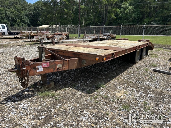 (Laurel, MS) 1999 Belshe Industries T/A Tagalong Equipment Trailer