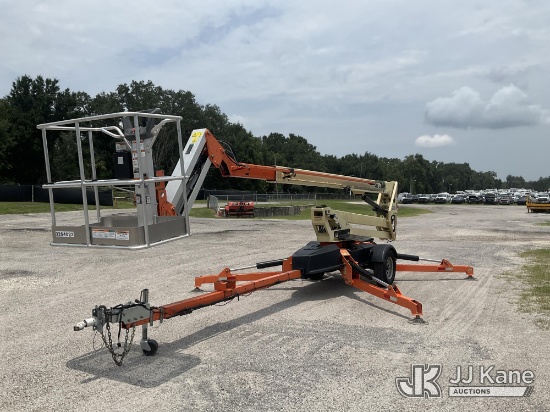 (Tampa, FL) 2020 JLG T500J Articulating & Telescopic Manlift, trailer mounted Runs & Operates) (FL R