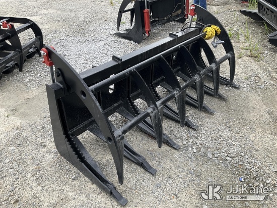 (Villa Rica, GA) 78 inch quick attach skid steer grapple NOTE: This unit is being sold AS IS/WHERE I
