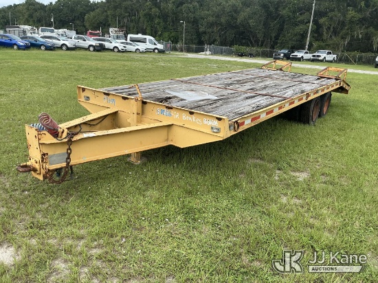 (Tampa, FL) 1988 Southeastern Flatbed Trailer, State of Florida Unit FL Residents Purchasing Titled