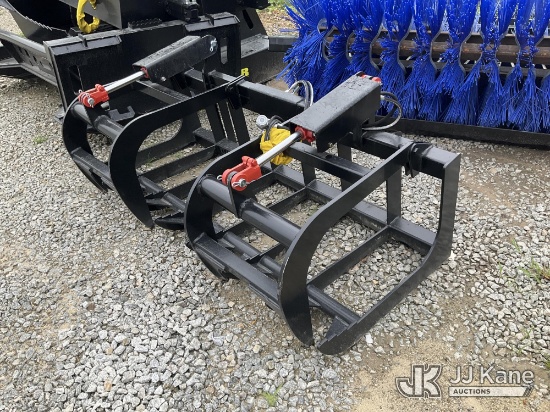 (Villa Rica, GA) 68 inch quick attach skid steer grapple NOTE: This unit is being sold AS IS/WHERE I