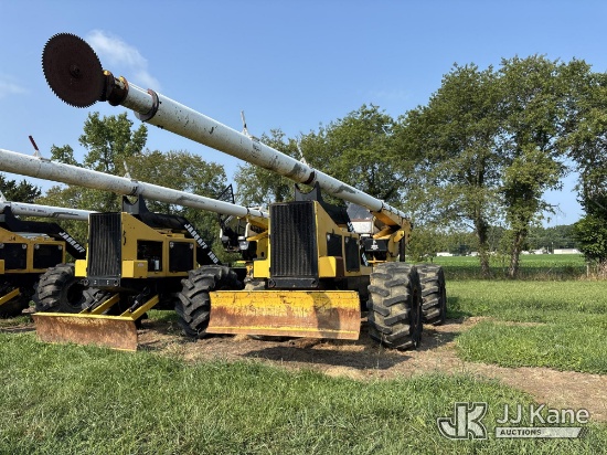 (Wakefield, VA) 2008 Jarraff Telescopic Insulated Tree Saw Runs & Operates) (Hours Unknown