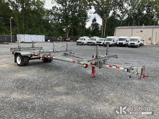 (China Grove, NC) 2020 Brooks Brothers PTB111E Galvanized Extendable Pole Trailer