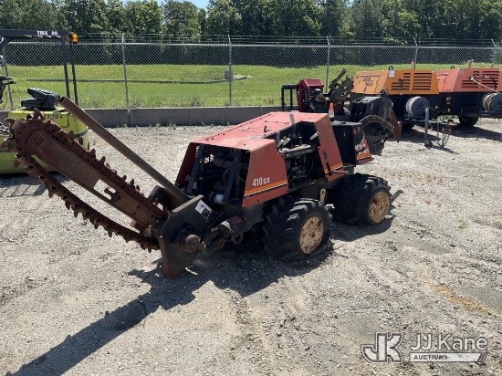 (Chester, VA) 2006 Ditch Witch 410SX Walk Beside Articulating Combo Trencher/Vibratory Cable Plow No