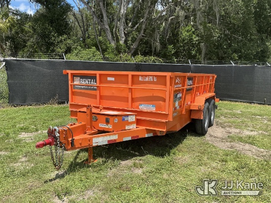 (Tampa, FL) 2021 Snake River Trailer Dump Trailer Dump Operates)(FL Residents Purchasing Titled Item