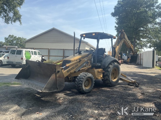 (Moncks Corner, SC) 2000 New Holland/Ford 575E 4x4 Tractor Loader Extendahoe Runs, Moves & Operates