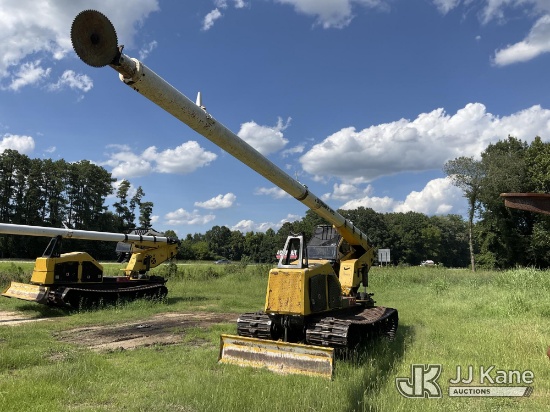 (Florence, SC) 2018 Jarraff 75 Ft Crawler Telescopic Hydraulic Tree Saw Runs & Moves) (Seller States