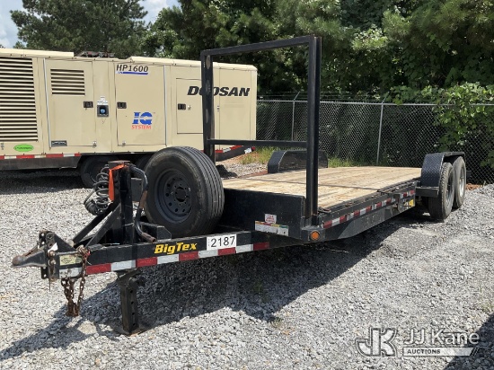 (Villa Rica, GA) 2022 Big Tex 14TL-22BK T/A Tilt Deck Tagalong Equipment Trailer