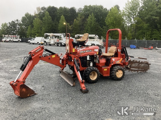 (China Grove, NC) 2019 Ditch Witch RT45 Rubber Tired Trencher Runs, Moves & Operates