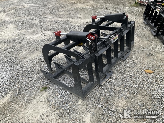 (Villa Rica, GA) 72 Inch Quick Attach Skid Steer Grappler NOTE: This unit is being sold AS IS/WHERE