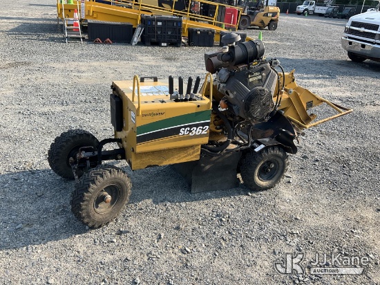 (China Grove, NC) 2019 Vermeer SC362 Walk-Behind Stump Grinder Not Running, Condition Unknown, Missi