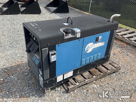 (China Grove, NC) Miller Big Blue 250 Pipe Pro Welder/Generator (Runs) (Reads 499 hours) NOTE: This