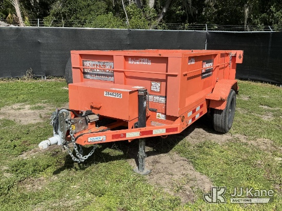 (Tampa, FL) 2019 MMDI Inc. Dump Trailer Dump Operates