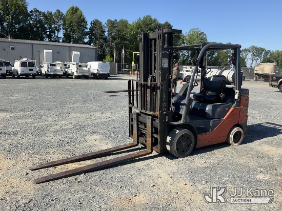 (China Grove, NC) 2020 Toyota 8FGCU32 Solid Tired Forklift Runs, Moves & Operates