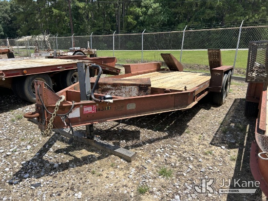 (Laurel, MS) 1996 Belshe T12EP T/A Tagalong Equipment Trailer