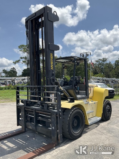 (Ocala, FL) Hyster H230HD2 Pneumatic Tired Forklift Duke Unit) (Runs, Moves & Operates